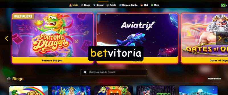Desenvolvimento de Bet Vitoria Casino